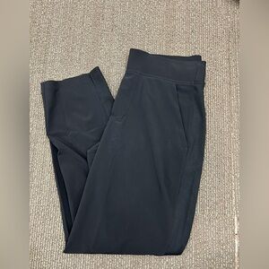 Athleta Women’s Ankle Pant Black 2P Elastic Waste Stretch with Pockets